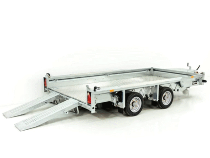Ifor Williams Baumaschinenanhänger GX126 3,5t|Skids|Alu