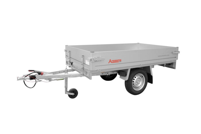 Anssems PKW Anhänger Hochlader Alu PLTB 1000 kg, Ladefläche 2,11 x 1,32 m