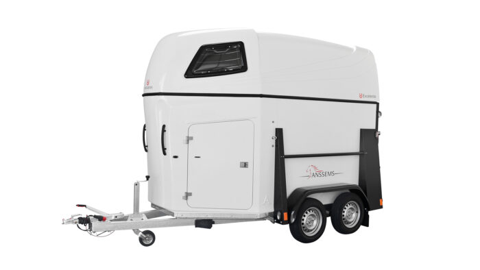Anssems PKW Anhänger Pferdeanhänger PTH Excelente 2000 kg,Ladefläche 3,31 x 1,66 m, Farbe Weiß