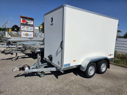 Hapert Sapphire L-2 Kofferanhänger 2000 kg in Weiß