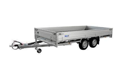 Hulco PKW Anhänger Hochlader Alu MEDAX-2, 2600 kg, Ladefläche 3,35 x 1,83 m