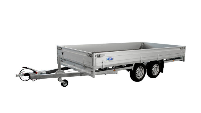 Hulco PKW Anhänger Hochlader Alu MEDAX-2, 2600 kg, Ladefläche 3,35 x 1,83 m